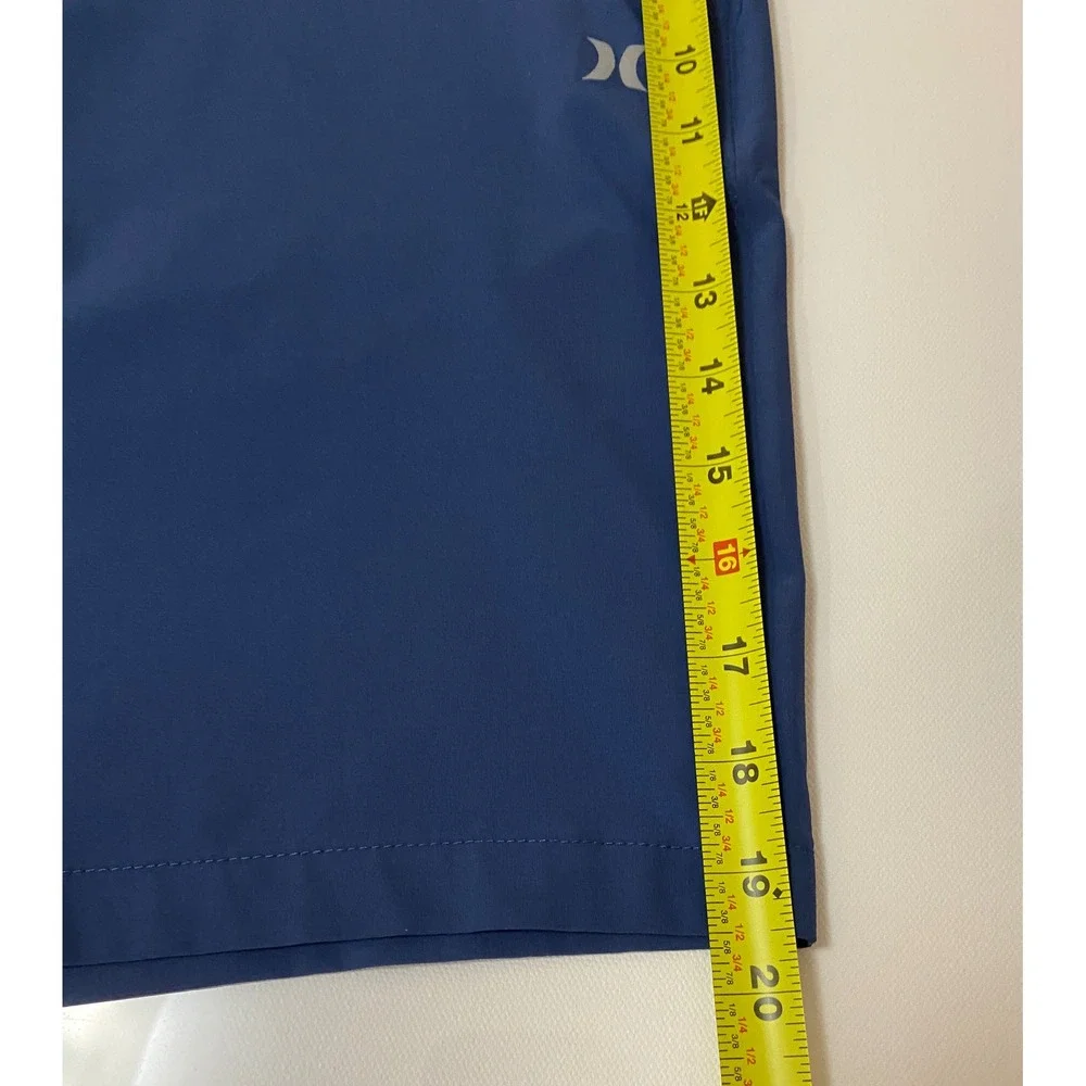 Hurley Hybrid Board Shorts‎ Mens Blue 30 Quick Dry Stretch Activewear Beach Surf - Picture 9 of 12